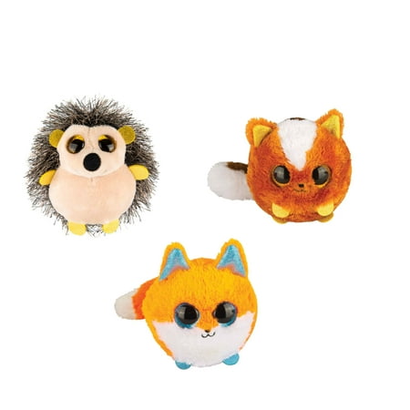 Grin Studio Amazing Squishee Plush 3 Piece Critter Bundle