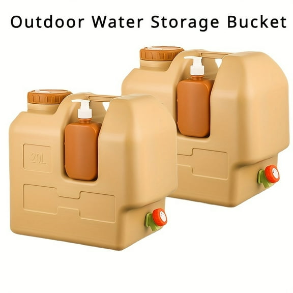 20L Outdoor Water Bucket for Car Camping And Portable Use