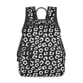 thumbnail image 1 of Disketp Black Leopard Mochila Ligera e Impermeable, Mochila de Día Resistente para Viajes, Senderismo y Uso Diario para Hombre y Mujer, 1 of 7