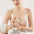 thumbnail image 6 of Huhudde Nursings Bra Maternity Nursings Bra Low Cut Breastfeeding Bras Natural Shape Sleep Bras Gifts, 6 of 18