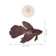 thumbnail image 2 of unbranded 3Ud Adorno Para De Peces Simulado En Silicona Natural, 2 of 6