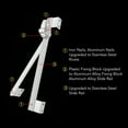 thumbnail image 4 of Casement Window Hinge, Easy Installation Window Wind Brace Aluminum Alloy Compatibility  for Office, 4 of 8