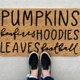 thumbnail image 3 of Halloween Doormat Blanket Welcome Home Front Door Decorations Halloween Decor, 3 of 8