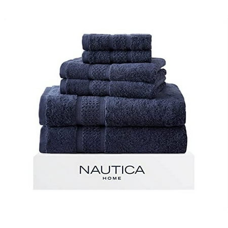 Nautica 2-Piece Bath Rug Set – Plush, Absorbent Mats With Non-Slip Backing, Oeko-Tex Certified 2 thumbnail image