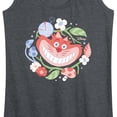 thumbnail image 3 of Disney - Alice in Wonderland - Cheshire Cat Circle - Women's Racerback Tank Top, 3 of 5