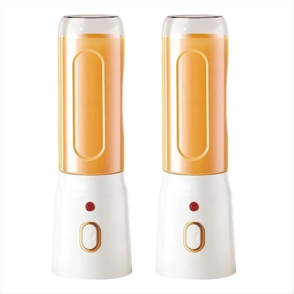 Licuadora Portátil para Batidos, Recargable por USB, Mini Licuadora con Vaso, Ideal para Batidos y Jugos.