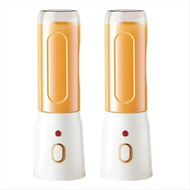 Licuadora Portátil para Batidos, Recargable por USB, Mini Licuadora con Vaso, Ideal para Batidos y Jugos.
