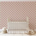 thumbnail image 3 of S4Sassy Peel & Stick Vinyl Wallpaper, Chic Tulip Arch Print Wallpaper Contact Paper Waterproof - Pink, 25"x60", Finish, Wall Covering for Home Decor in Bedrooms, Renter Spaces, Cabinets, 3 of 4