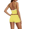 thumbnail image 5 of Short Sets Women 2 Piece Outfits Sets Sleeveless Tank Top and Shorts Spring Sets for Women, 5 of 5