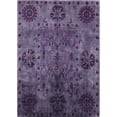 thumbnail image 1 of Ahgly Company Machine Washable Indoor Rectangle Industrial Modern Purple Haze Purple Area Rugs, 8' x 10', 1 of 7