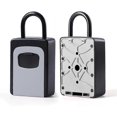 thumbnail image 5 of Caja de seguridad para llaves colgantes con 4 códigos digitales y almacenamiento de llaves de combinación de repuesto, 5 of 5