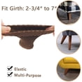 thumbnail image 5 of ABPETE 32 Pcs Chair Leg Protectors for Hardwood Floors - Furniture Leg Socks to Avoid Scratches, Elastic Knitted Chair Leg Floor Protectors for Moving Easily and Reduce Noise, Brown, 5 of 13