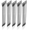 thumbnail image 1 of Phenofice 100pcs Tag Strings for Clothing Tag Rope Black Plastic Fasteners for Apparel, 1 of 7