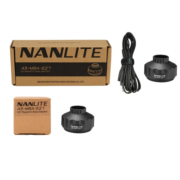 Nanlite E27 Magnetic Mount for PavoBulb 10C