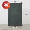 thumbnail image 5 of Sunbeam Throw Slate Ultimate Cozy Microplush, 4 Heat Settings, 4-Hour Auto Shut-Off, Electric Heated Blanket, 50" x 72", 5 of 9