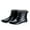 Black, variant on AUXDIQ Men Rain Boots Outdoor Garden Boots Waterproof Ankle Rain Shoes