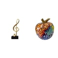 thumbnail image 1 of Figura Decorativa De Resina Con Forma De Nota Musical, Ideal Para Mesa, Centro De Mesa O Decoración De Escritorio, Chimenea, Bar O Como Regalo Para Fiestas De Inauguración. Diseño Nórdico, 1 of 8