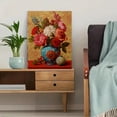 thumbnail image 5 of Qisvanset Vibrant Floral Vase Art Canvas Print 15.75x11.81 Inches, 5 of 8