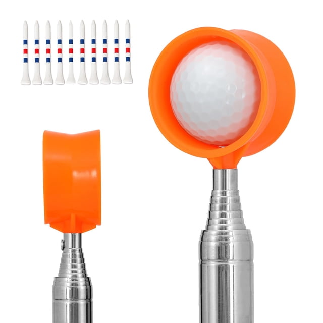 Recoge Pelotas de Golf Telescópico MistyBrew 2.7/3.6 m Acero Inoxidable