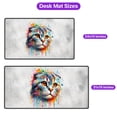 thumbnail image 5 of Watercolor Drip Scottish Fold Pop Art Colorful Portrait Artwork Desk Mat Full Keyboard Mouse Pad Cat Lover Kitten Owner Gifts Large Mousepad - 01009, 5 of 5