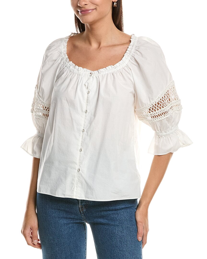 Ramy Brook womens Rosario Top, m, White - Walmart.com