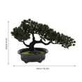 thumbnail image 2 of unbranded Bonsái Artificial Decorativo Verde Con Símbolo De Longevidad Para Hogar Y Oficina, 2 of 6