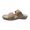 Brown, variant on VerPetridure Women's Heeled Sandals Women's Casual Vacation Comfort Belt Buckle Open Toe Wedge Beach Sandals