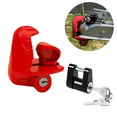 thumbnail image 2 of Trailer Tongue Coupler Lock, RV Tractor Trailer Lock Trailer Hitch Lock, 1/4 Inch Diameter, 3/4 Inch SpanYouyou, 2 of 4