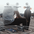 thumbnail image 5 of Bocina Bluetooth Superportátil Con Radio Fm Belug, Negro, 5 of 5