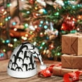thumbnail image 6 of KLL Christmas Hats for Adults Plush Cartoon Penguin Print Santa Hat Xmas Fluffy Santa Claus Hat for Women Men, 6 of 6