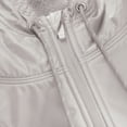 thumbnail image 4 of Men's Fanatics Gray Cleveland Browns Elements Plaid Polar Fleece Quarter-Zip Hoodie, 4 of 4
