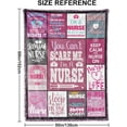 thumbnail image 2 of LHSHID Police Gifts for Women/Men Blanket Flannel Soft and Comfortable Anti static Bed Sofa Blanket 50x60in, 2 of 5