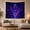 Crystal Cavern, variant on Cosmic Butterfly Over an Alien Valley, Mystical Fantasy for Space Lovers, Ethereal Nature Decor, Halloween Gift, Tapestry Wall Hanging for Bedroom and Living Room