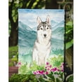 thumbnail image 3 of Carolines Treasures CK2519GF Mountian Flowers Siberian Husky Flag Garden Size  Small multicolor, 3 of 3
