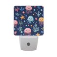 thumbnail image 6 of Yayeee LED Plug in Night Light for The Home with Auto Dusk to Dawn Light Sensors, 2 Pack, Yellow Jellyfish, 6 of 6