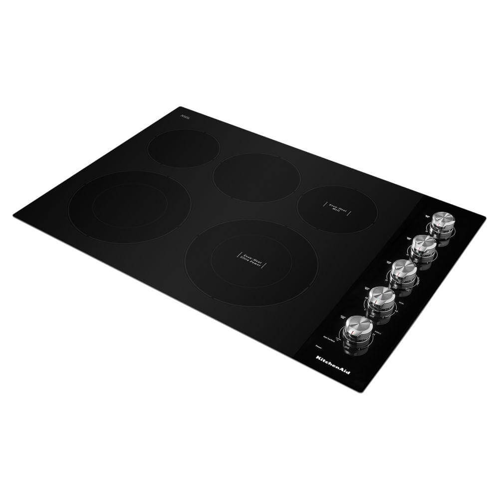 kitchenaid 4 burner electric cooktop