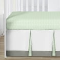 thumbnail image 3 of Sweet Jojo Designs Elephant Green, Grey and White 4 Piece Crib Bedding Set, 3 of 6