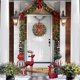 thumbnail image 2 of Guirnalda navideña con luces, guirnalda de invierno, guirnalda navideña iluminada de 16 pulgadas para puerta, decoraciones navideñas grandes preiluminadas, guirnaldas navideñas para puerta de, 2 of 6