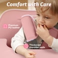 thumbnail image 3 of Babyeap 4in1 Convertible Baby High Chair, Transitions from Baby to Adult Stool, 8-Level Adjustable, Foldable, Removable Tray, Gray, 3 of 13