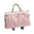 thumbnail image 2 of Quzzie Mallette pour Ordinateur Portable sur Roulettes Mallette Multifonctionnelle à Roulettes pour Femmes Hommes Travail Rose, 2 of 8