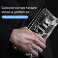thumbnail image 3 of for Samsung Galaxy A03s Camouflage Design Case, Heavy Duty Shockproof Protection Military Grade Built-in Magnetic Kickstand Cover for Samsung Galaxy A03s MC Marble Black, 3 of 14
