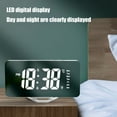 thumbnail image 6 of TOPRenddon Digital Electronic Clock LED Display Electronic Clock Stereo Digital Display Snooze Alarm Clock 12/24H Switching Temperature Display Plug In Version, 6 of 6
