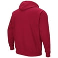 thumbnail image 3 of Men's Colosseum Crimson Alabama Crimson Tide Arch & Logo 3.0 Pullover Hoodie, 3 of 3