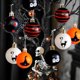 thumbnail image 4 of 24 piezas de 4 cm para árbol de fiesta de Halloween, decoración colgante y para porche, 4 of 6