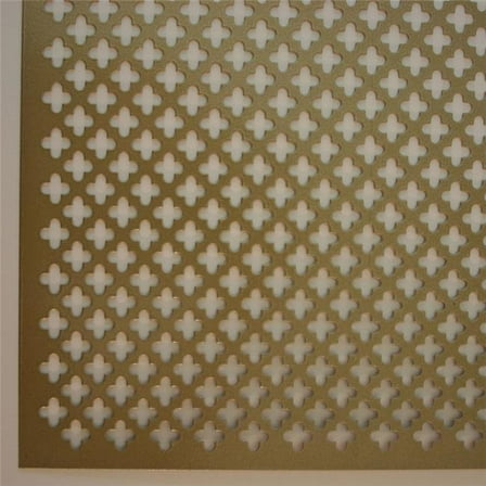 12 x 24 in. Aluminum Clovrleaf Sheet