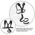 thumbnail image 5 of Troglfold training support Fitness Sled Harness Tire Pulling Resistance Band Training Vest for Gym Workout,62.2"X16.54"X1.97", 5 of 10