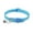 Sky Blue, variant on BULLPAW Cat Collar with Bell Soft Cat Safety Collar with Quick Release Buckle Adjustable Nylon Collar for Cats Puppy