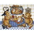 thumbnail image 2 of Cuadros Decorativos Kits de pintura de diamantes para bricolaje, juego de decoración del hogar con mosaico de oso de peluche de taladro redondo completo Ndcxsfigh Nuevos Originales, 2 of 7
