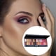 thumbnail image 4 of Paleta de sombras de ojos Tablero de maquillaje de 28 colores Resaltador de brillo fácil de mezclar 01 Jinwen Paleta de sombras de ojos, 4 of 7