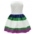 thumbnail image 2 of Girls Lightyear Sleeveless Bowknot Dress Halloween Christmas Party Costume 3-8T, 2 of 7